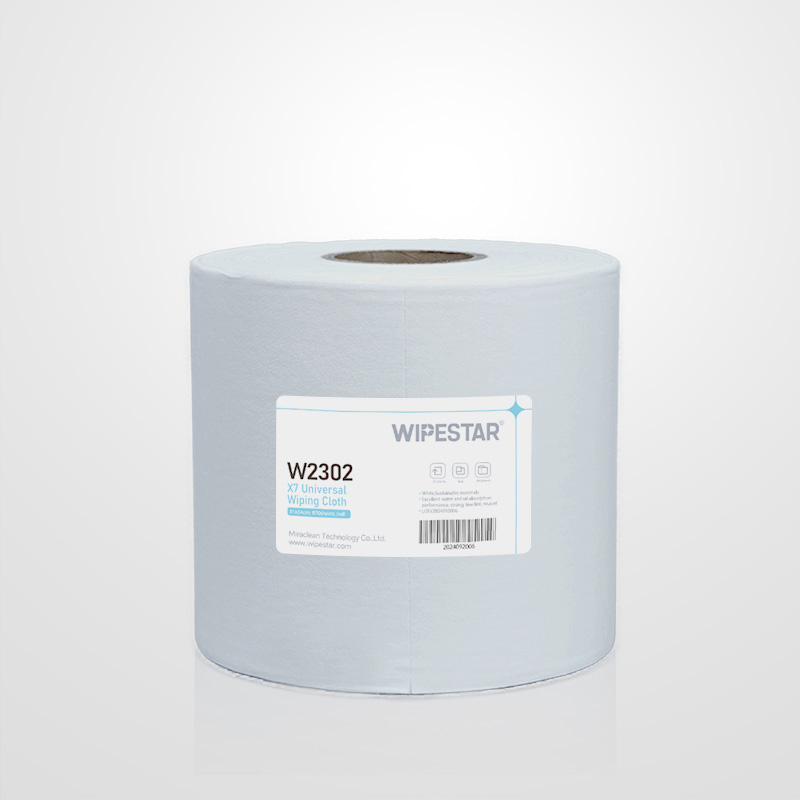 Wipestar® X7 W2302 白色卷装多用途擦拭布