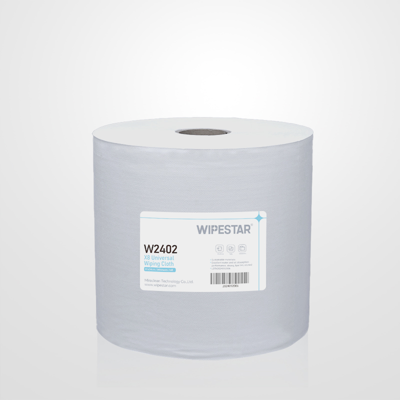 Wipestar® X8 w2402 白色卷装多用途擦拭布