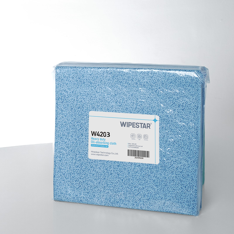 Wipestar®  W4203 切换树皮纹强力吸油布